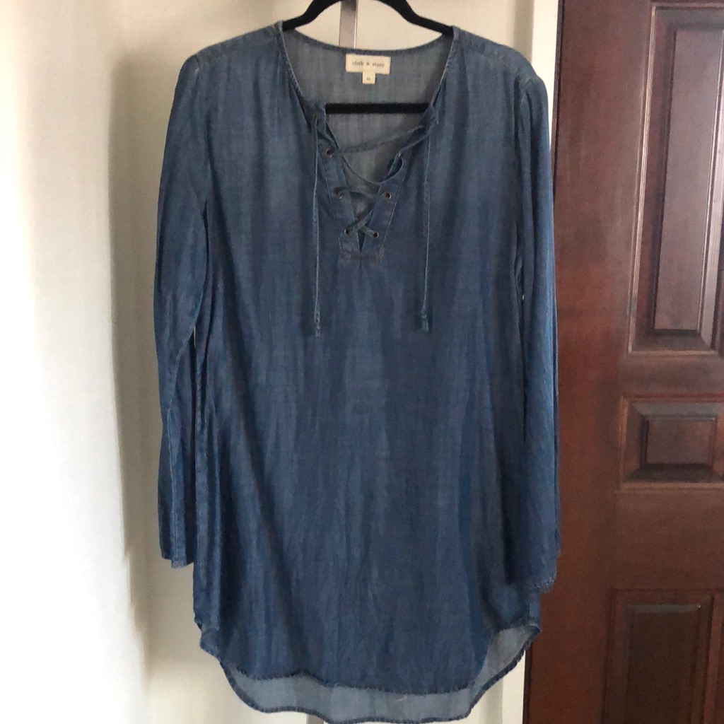 Cloth And Stone Denim Dress Cloth And Stone Denim Dress